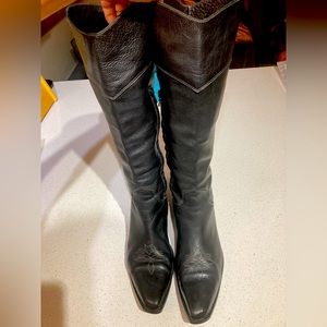 Rare Fluevog tall cowboy boots